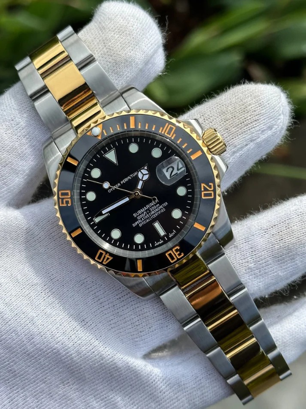 SEIKOMARINER - BLACK TWO TONE