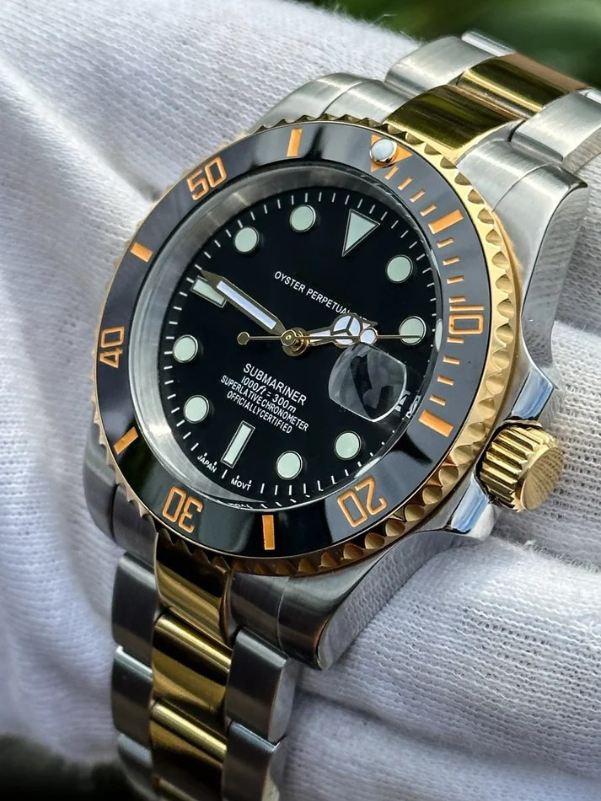 SEIKOMARINER - BLACK TWO TONE