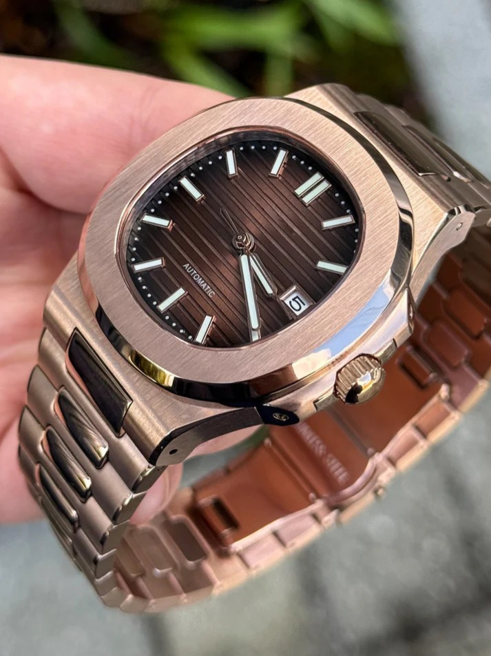 NAUTIKO - ROSE GOLD BROWN