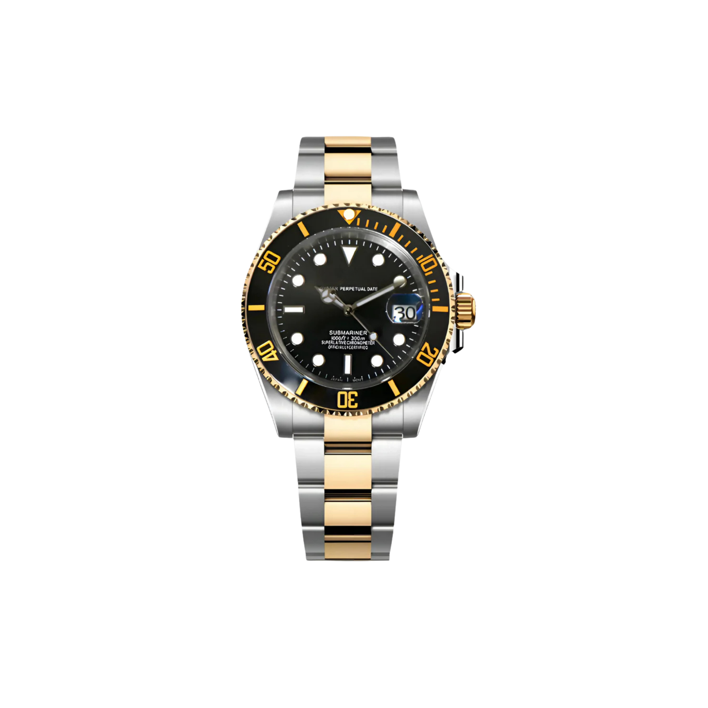 SEIKOMARINER - BLACK TWO TONE