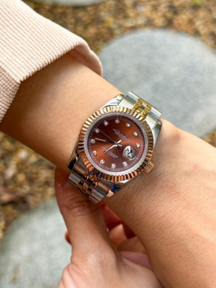 SEIKOJUST - CHOCOLATE JEWEL DIAL