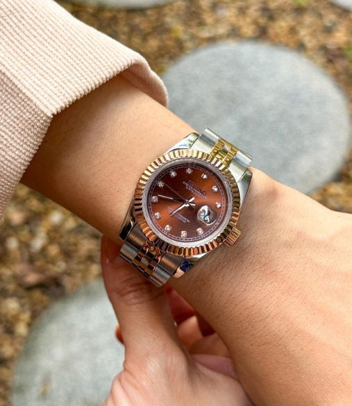 SEIKOJUST - CHOCOLATE JEWEL DIAL