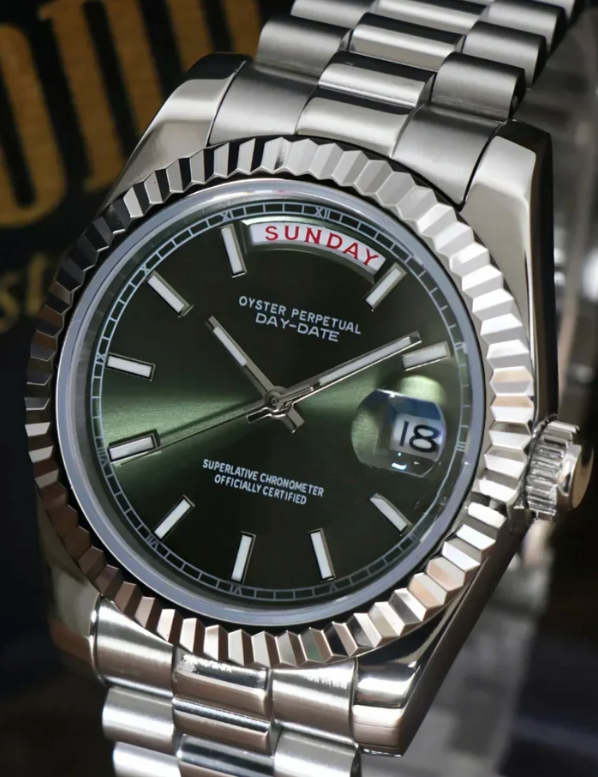 SEIKOJUST - DAYDATE MINT GREEN