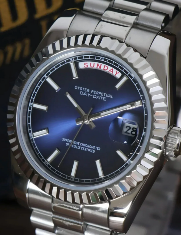 SEIKOJUST - DAYDATE BLUE