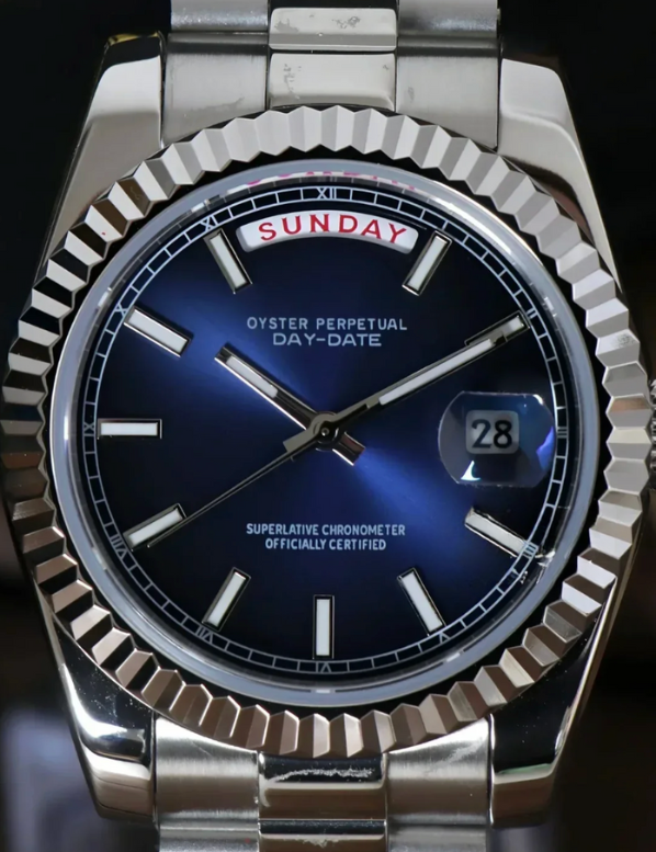SEIKOJUST - DAYDATE BLUE