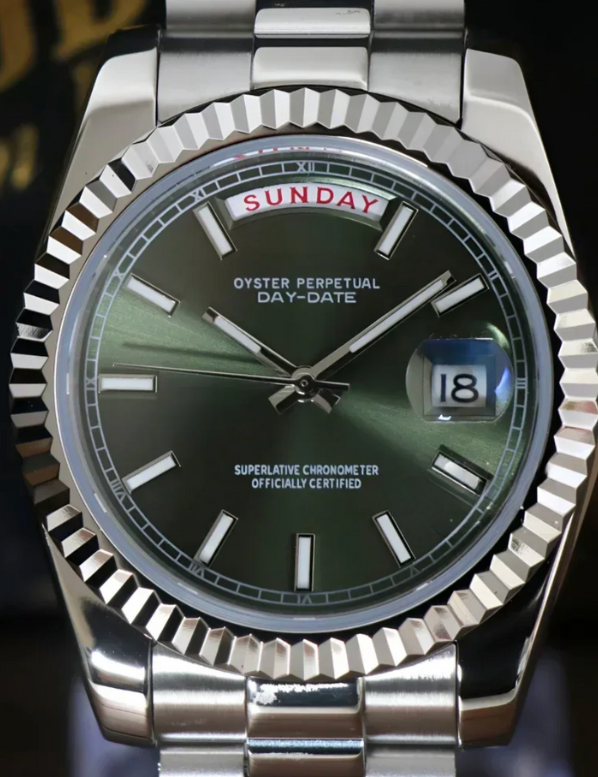 SEIKOJUST - DAYDATE MINT GREEN