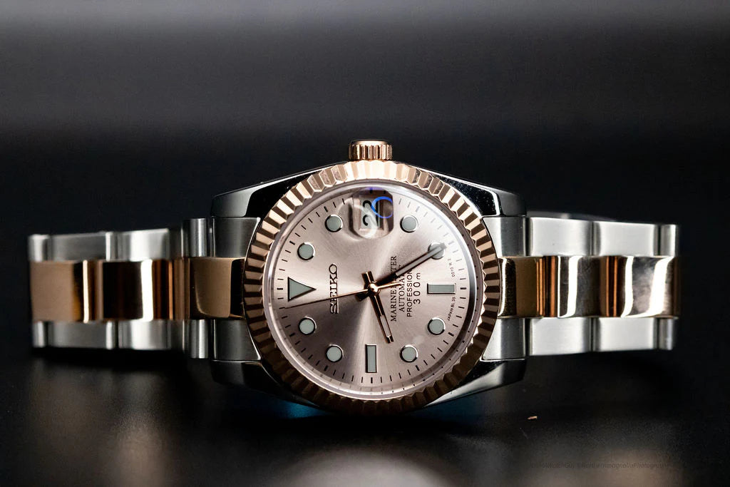 SEIKOJUST - CHAMPAGNE TWO TONE