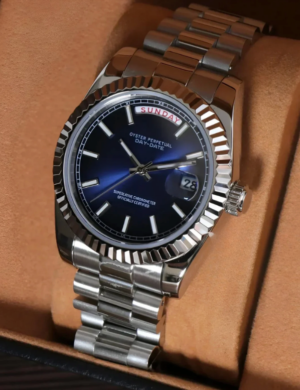 SEIKOJUST - DAYDATE BLUE