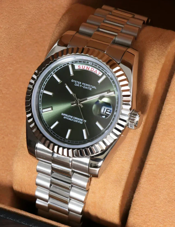 SEIKOJUST - DAYDATE MINT GREEN