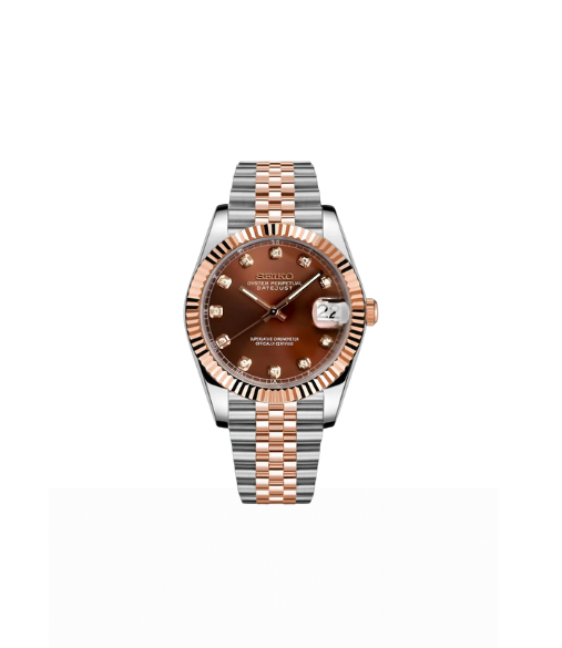 SEIKOJUST - CHOCOLATE JEWEL DIAL