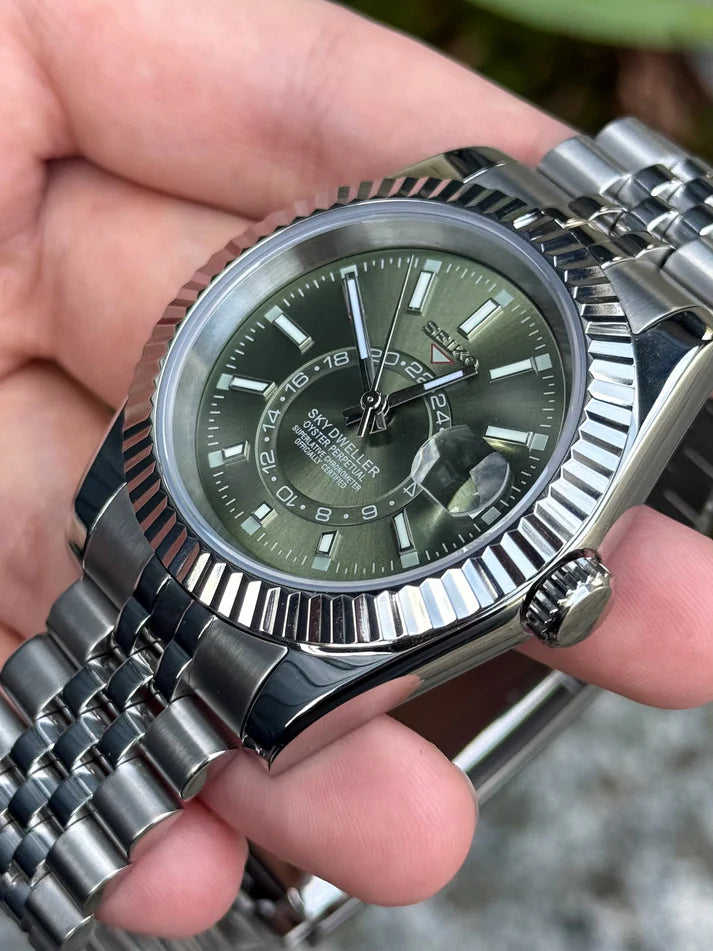 SEIKOJUST - SKY DWELLER MINT GREEN