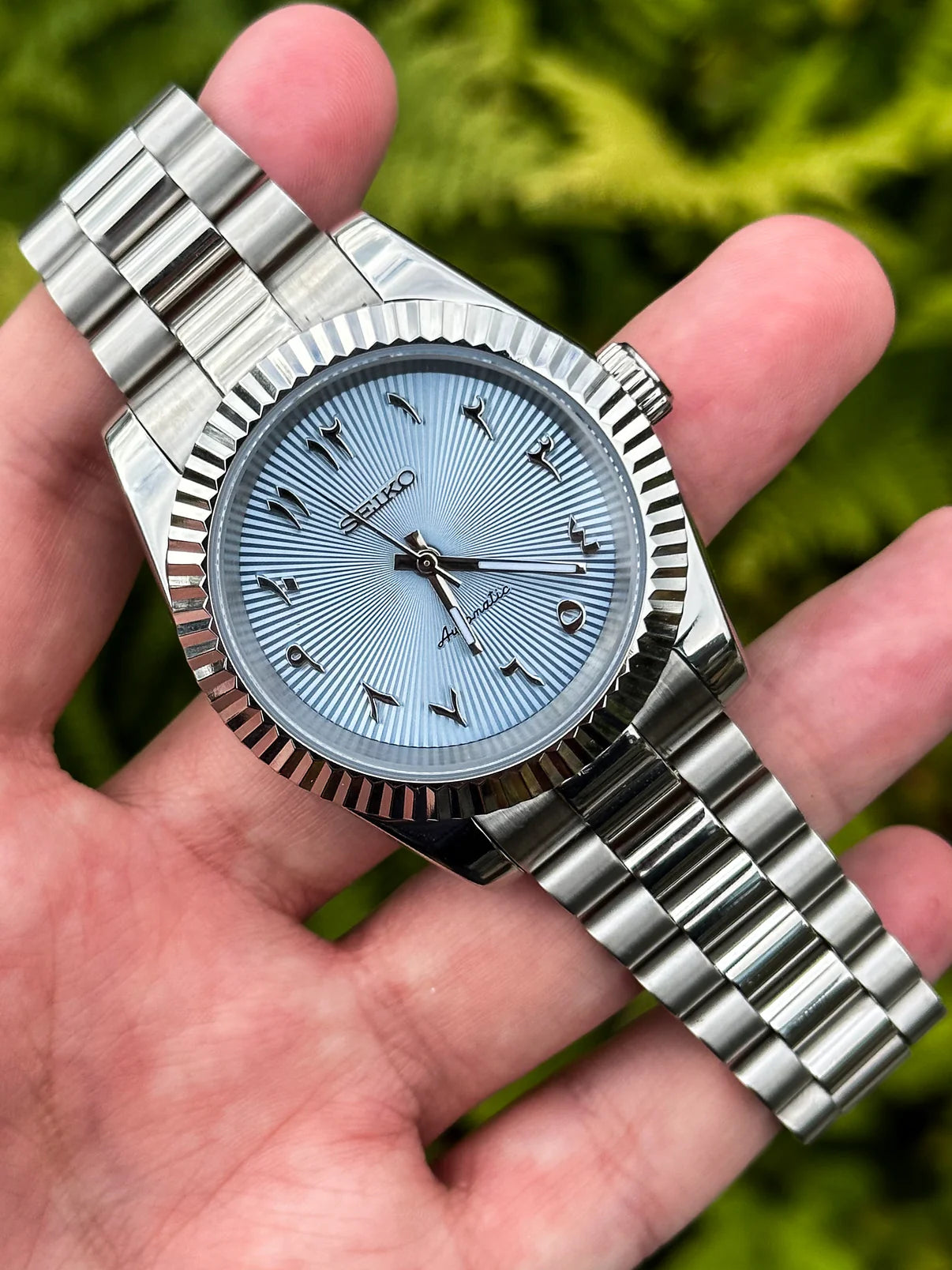 SEIKOJUST - ICE BLUE ARABIC
