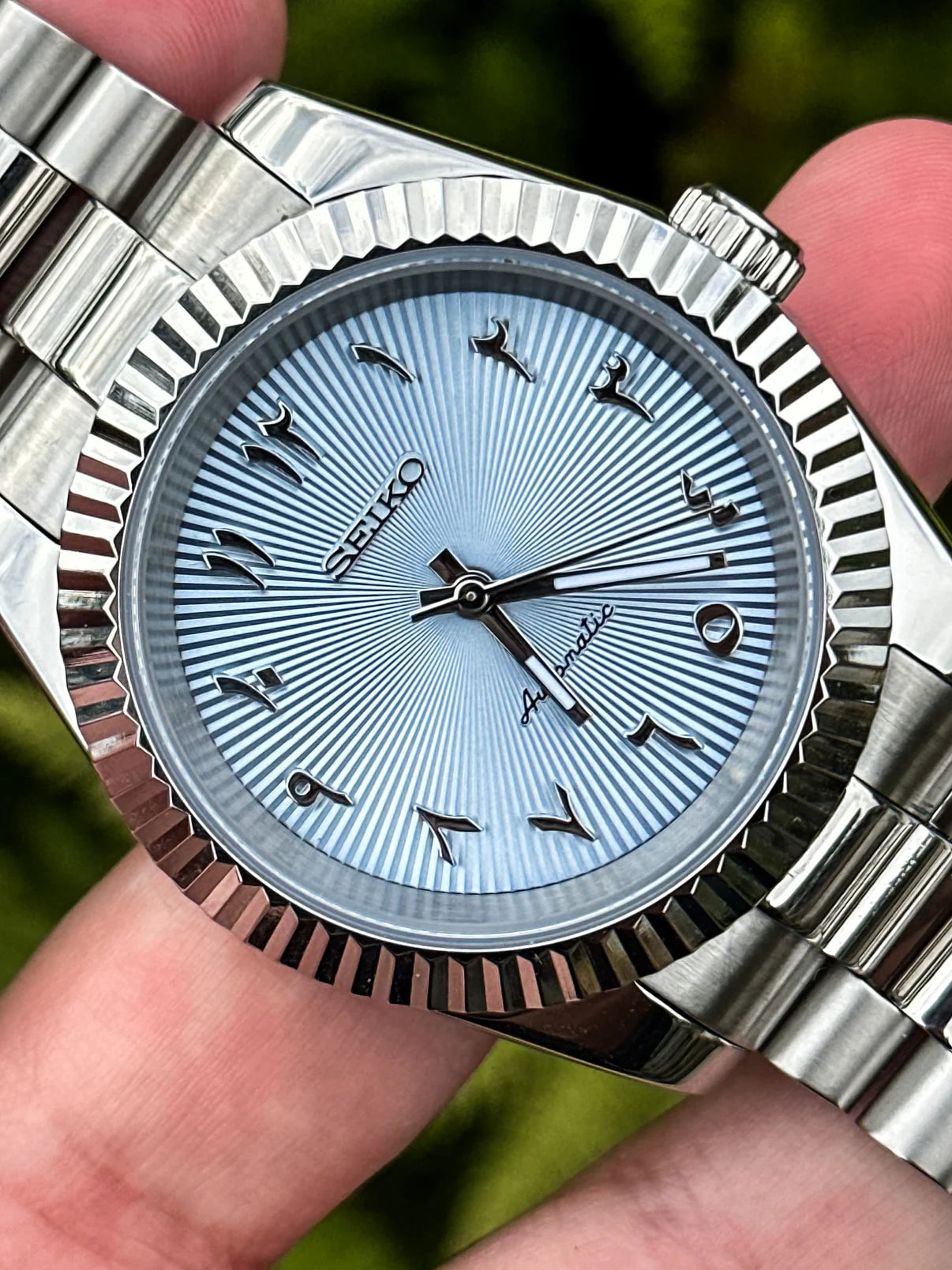 SEIKOJUST - ICE BLUE ARABIC