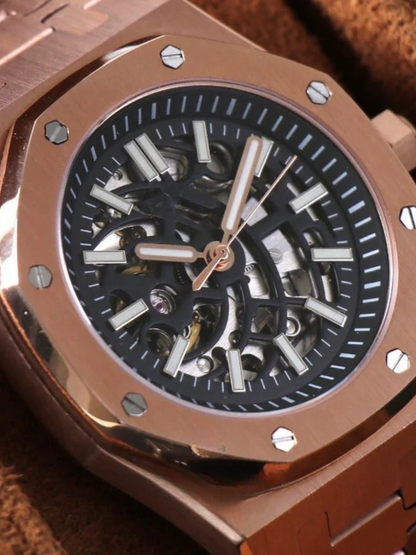ROYAL SEIKOAK - ROSE GOLD SKELETON