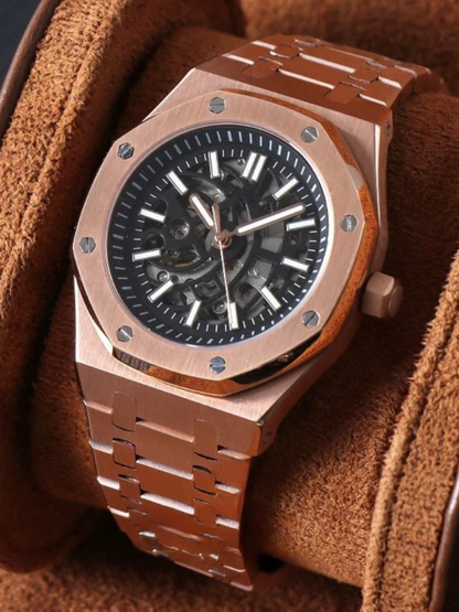 ROYAL SEIKOAK - ROSE GOLD SKELETON