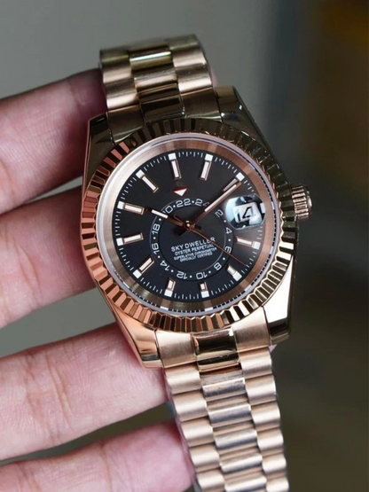 SEIKOJUST - SKY DWELLER ROSE GOLD