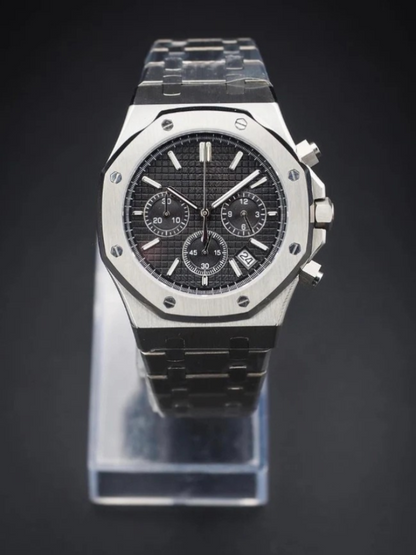 ROYAL SEIKOAK - BLACK CHRONOGRAPH