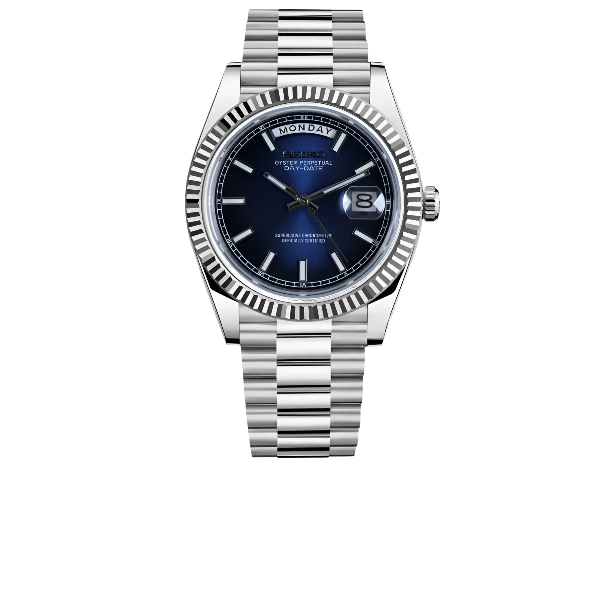 SEIKOJUST - DAYDATE BLUE