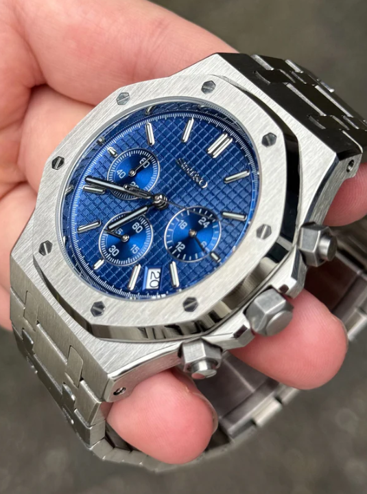 ROYAL SEIKOAK - BLUE CHRONOGRAPH