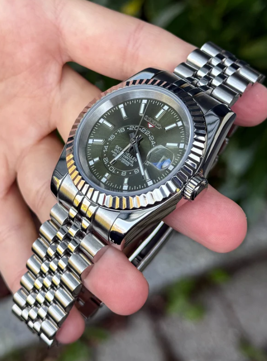 SEIKOJUST - SKY DWELLER MINT GREEN