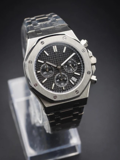ROYAL SEIKOAK - BLACK CHRONOGRAPH