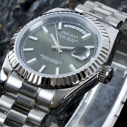 SEIKOJUST - DAYDATE MINT GREEN