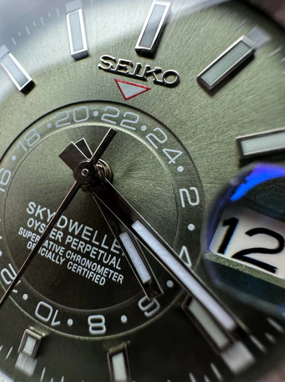 SEIKOJUST - SKY DWELLER MINT GREEN