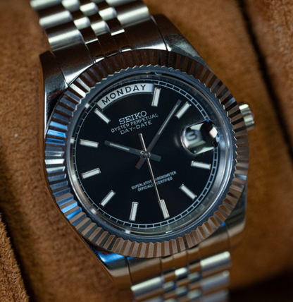 SEIKOJUST - DAYDATE BLACK