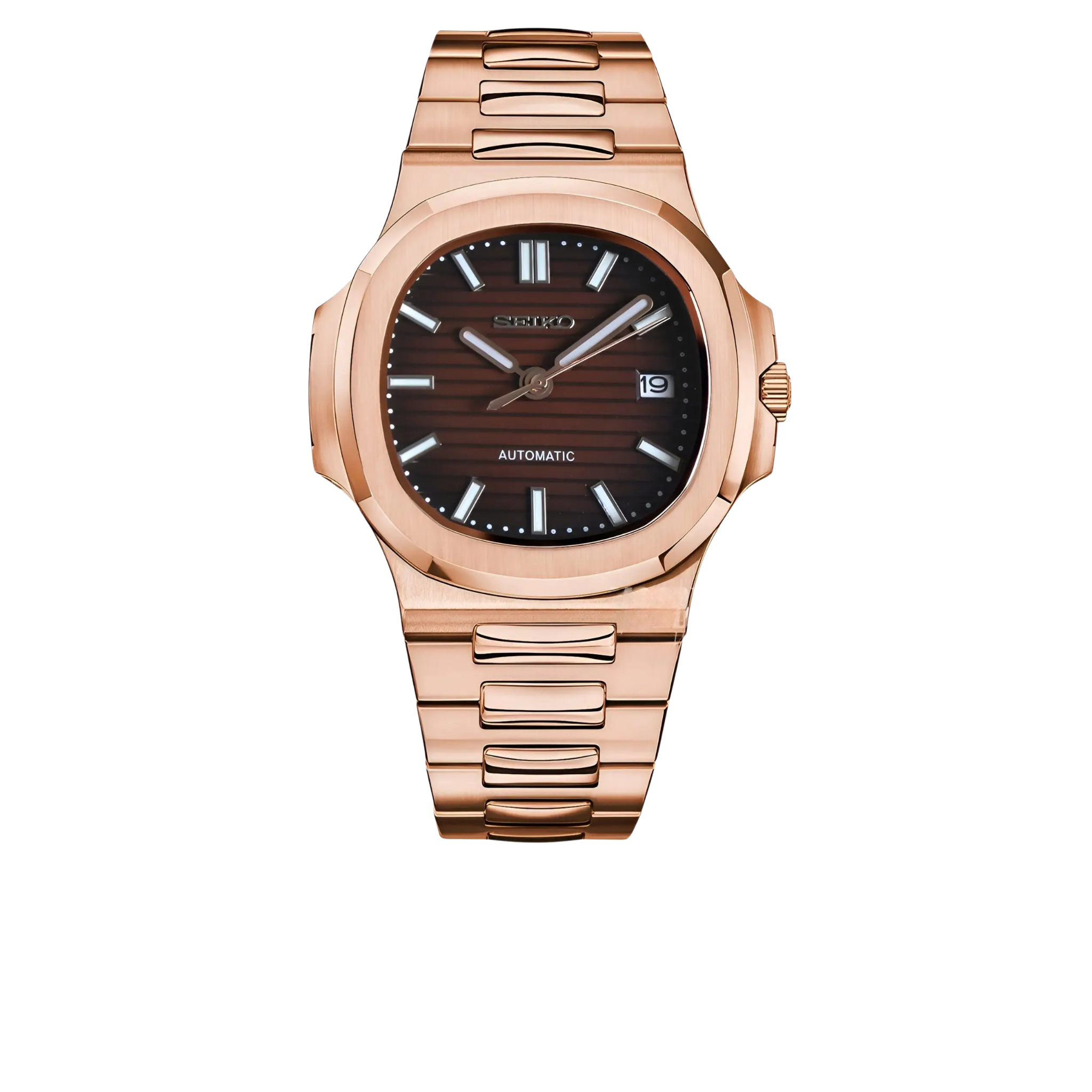 NAUTIKO - ROSE GOLD BROWN