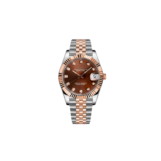 SEIKOJUST - CHOCOLATE JEWEL DIAL