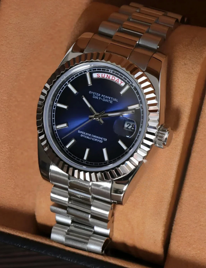 SEIKOJUST - DAYDATE BLUE