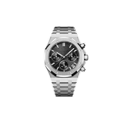 ROYAL SEIKOAK - BLACK CHRONOGRAPH