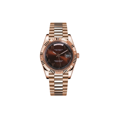 SEIKOJUST - DAYDATE ARABIC ROSE GOLD