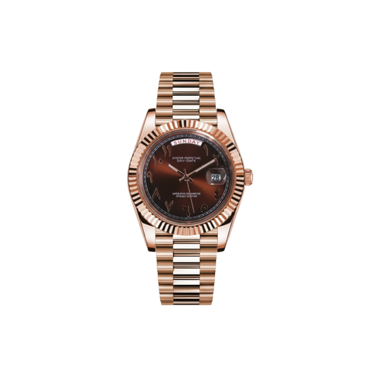 SEIKOJUST - DAYDATE ARABIC ROSE GOLD