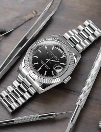 SEIKOJUST - DAYDATE BLACK