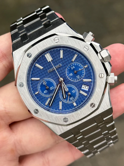 ROYAL SEIKOAK - BLUE CHRONOGRAPH