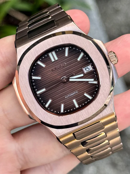 NAUTIKO - ROSE GOLD BROWN