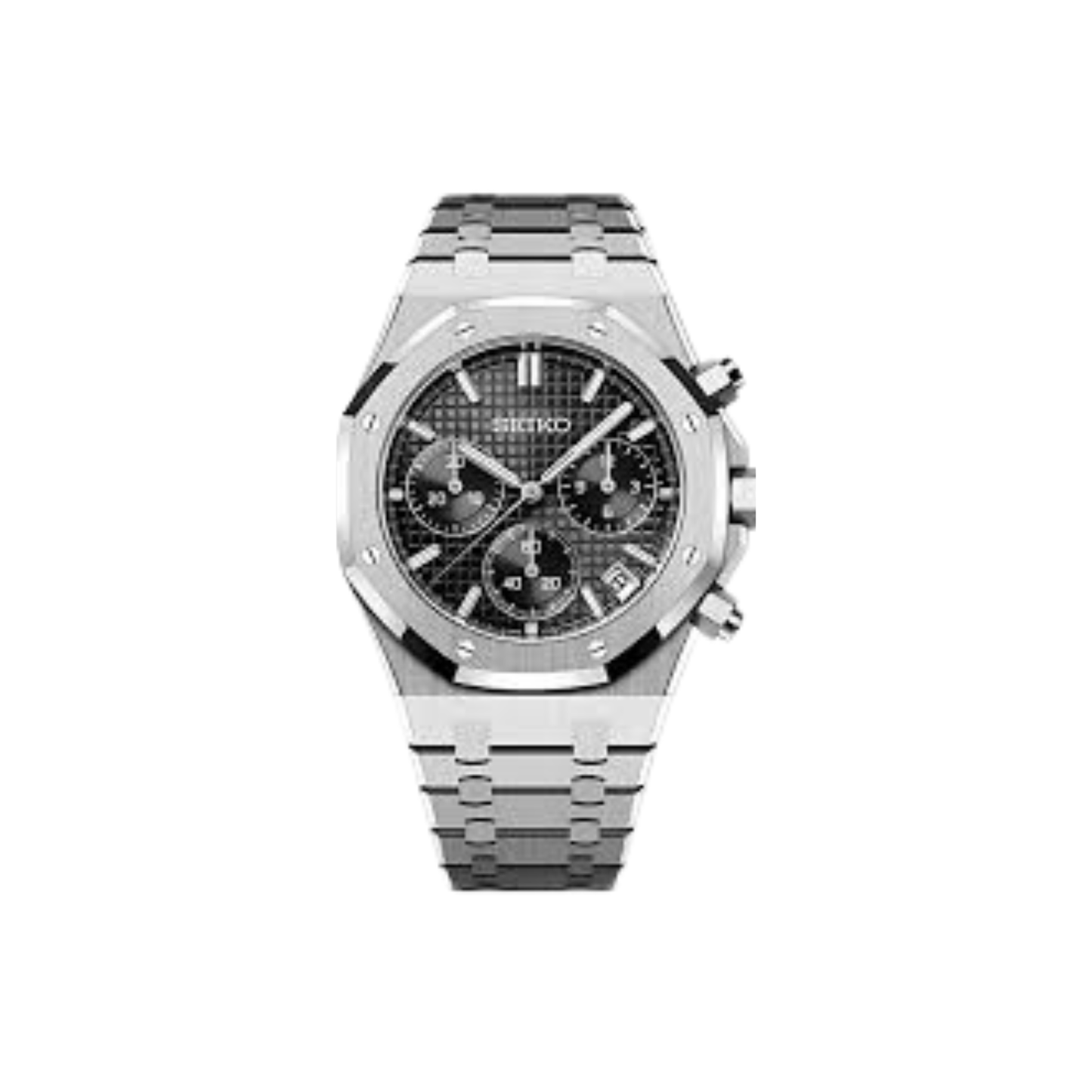 ROYAL SEIKOAK - BLACK CHRONOGRAPH