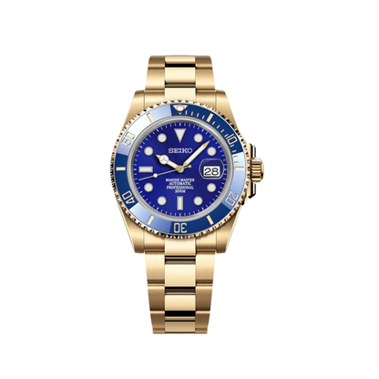 SEIKOMARINER - GOLD BLUE DIAL