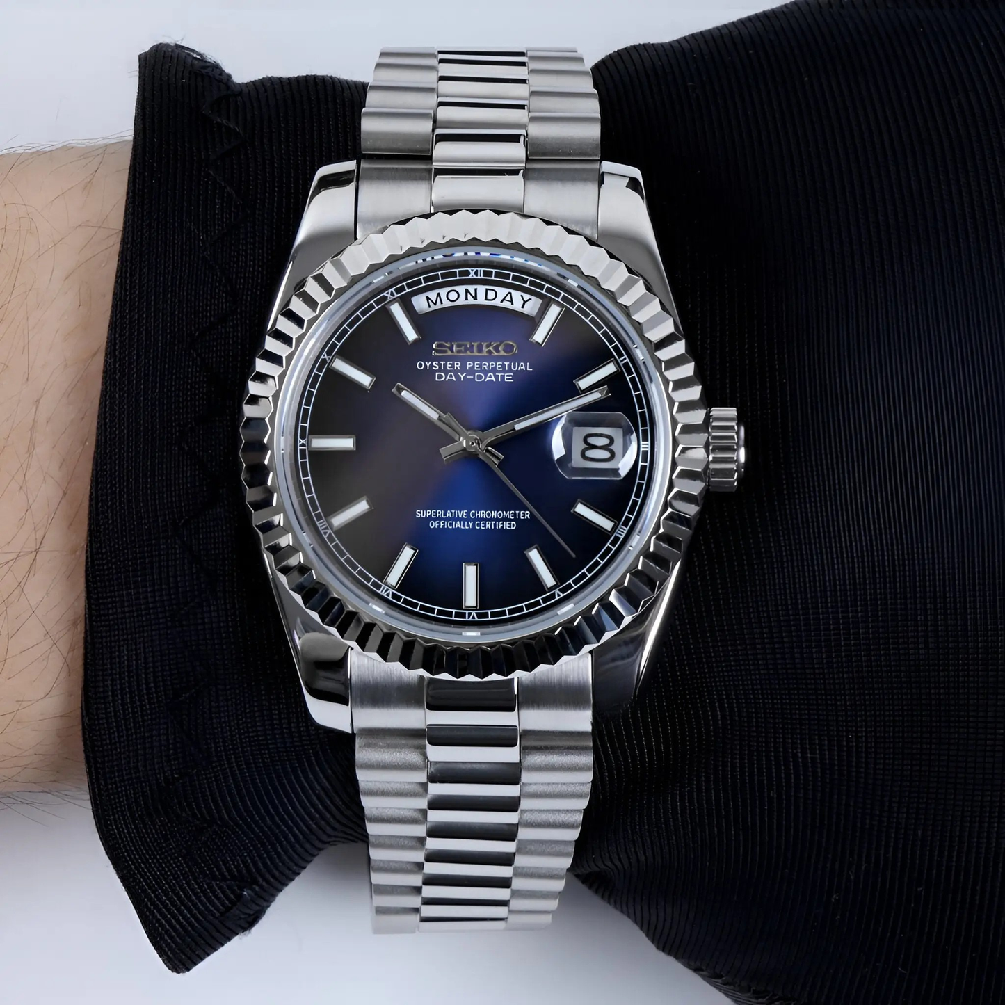 SEIKOJUST - DAYDATE BLUE