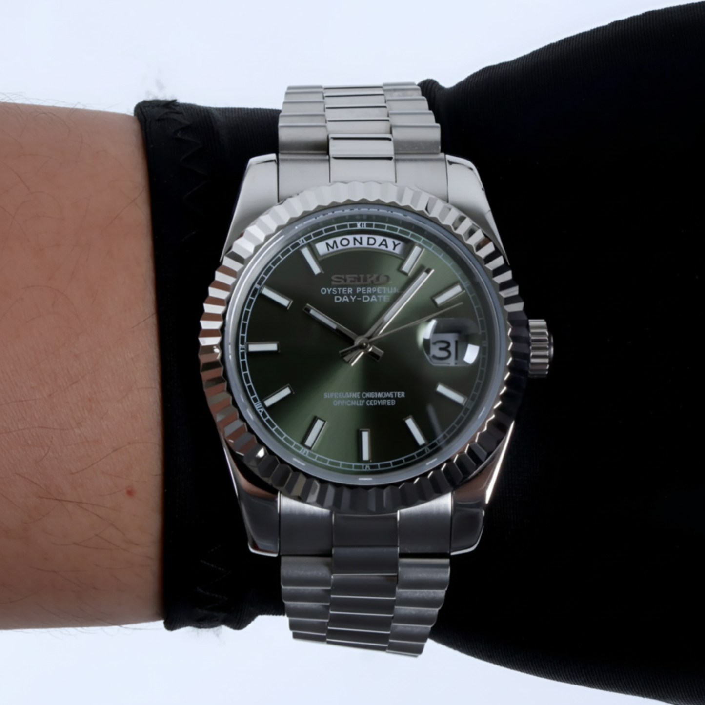 SEIKOJUST - DAYDATE MINT GREEN