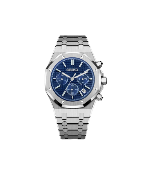 ROYAL SEIKOAK - BLUE CHRONOGRAPH