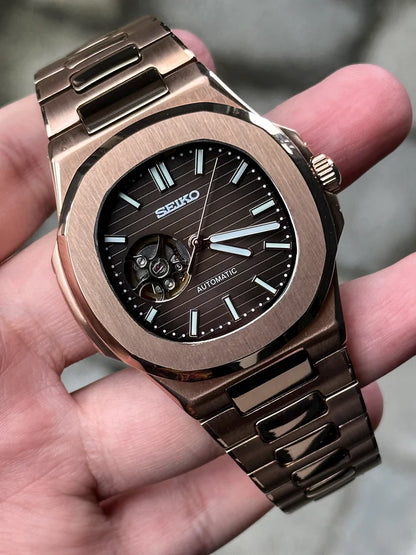 NAUTIKO - ROSE GOLD BROWN