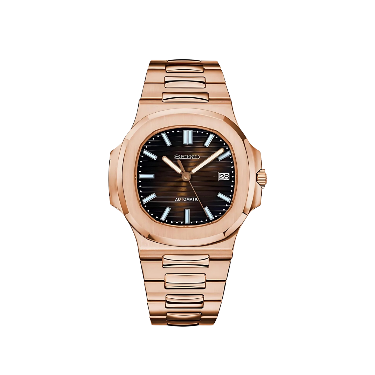 NAUTIKO - ROSE GOLD BROWN