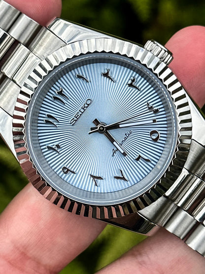 SEIKOJUST - ICE BLUE ARABIC