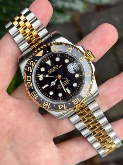 SEIKOMARINER - BLACK TWO TONE